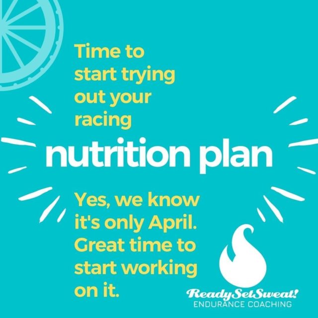 You have plenty of long workouts between now and your big races. Hop to it!
.
#racefueling #iaminfinit #triathlon #triathletes #racedaynutrition #ironman #seventypointthree #readysetsweat